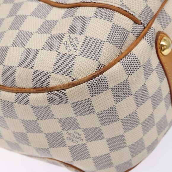 LOUIS VUITTON Damier Azur Galliera PM Shoulder Bag N55215 LV Auth fm4849 - Picture 4 of 16